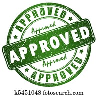 Approved stamp Approved stamp