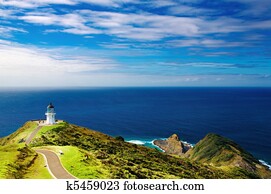 Cape Reinga Lighthouse, New Zealand Cape Reinga Lighthouse, New Zealand