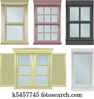 Five windows Five windows