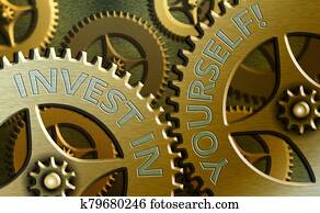 Handwriting text writing Invest In Yourself. Concept meaning nvesting in a coach or a training to learn new things. Handwriting text writing Invest In Yourself. Concept meaning nvesting in a coach or a training to learn new things.