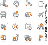 nalodění, a, sledování, tuha