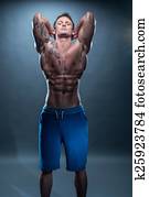 portrait of the athlete