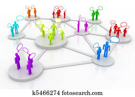 אנשים מדברים