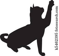 חתול, וקטור