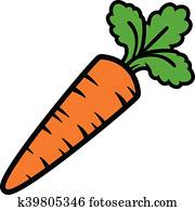 Carrot Vector Icon Carrot Vector Icon