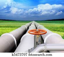 gas-transmission, oleoduto