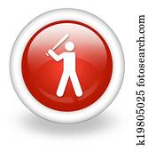 icon,, button,, פיכטוגראם, בייסבול