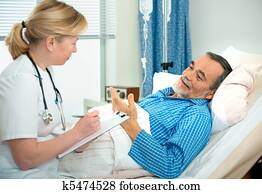 In hospital In hospital