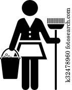 עוזרת בית, איקון