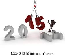 Android Bringing in the new year Android Bringing in the new year