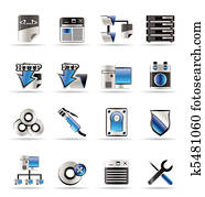 Server Side Computer icons
