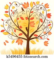 Beautiful autumn tree Beautiful autumn tree