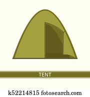 Camping Tent Icon