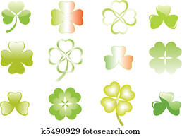 clover or shamrock for Patricks day clover or shamrock for Patricks day