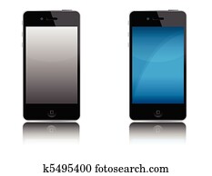 Modern cell phone Modern cell phone