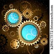two mechanical banner two mechanical banner