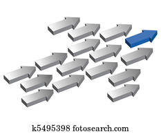 הנהגה, חיצים