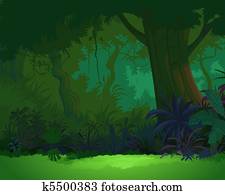 Artistic view of Jungle 3 Artistic view of Jungle 3