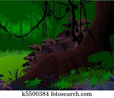 Artistic view of Jungle Artistic view of Jungle