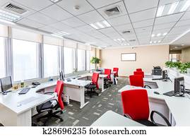 Interior of a modern office