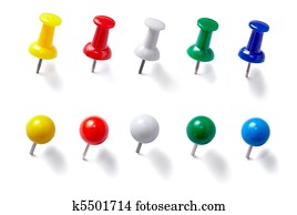 push pin thumbtack tool office business