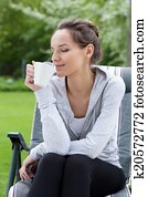 entspannung, mit, bohnenkaffee, in, a, kleingarten entspannung, mit, bohnenkaffee, in, a, kleingarten