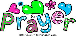 Prayer Cartoon Text Expression Prayer Cartoon Text Expression