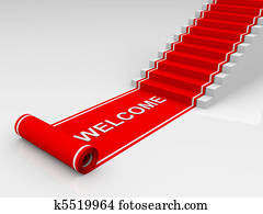 Red carpet unroling Red carpet unroling