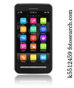 Touchscreen smartphone Touchscreen smartphone