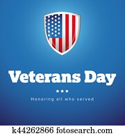 Veterans Day USA banner Veterans Day USA banner
