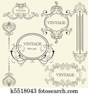 Vintage frame set Vintage frame set