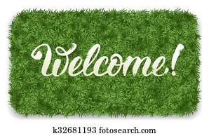 Welcome mat Welcome mat