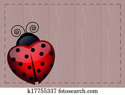 ladybug with heart ladybug with heart
