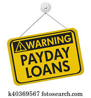 Payday Loans Warning Sign