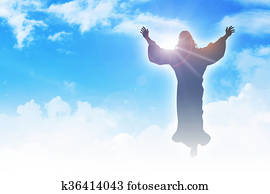 עליה, של, ישו ישו הנוצרי
