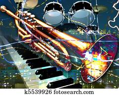 abstract musical background abstract musical background