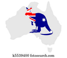 Australian kangaroo Australian kangaroo