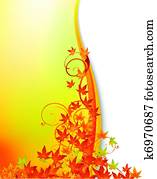 Autumn background Autumn background