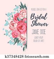 Bridal shower invitation Bridal shower invitation