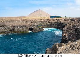 Buracona  in Sal Island Cape Verde - Cabo Verde