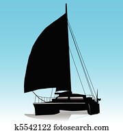 velejando, catamaran