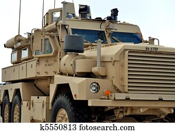 A U.S Navy MRAP Vehicle A U.S Navy MRAP Vehicle