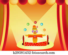 clown cartoon illustration