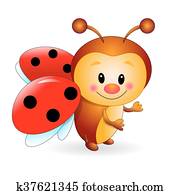 Cute ladybug Cute ladybug