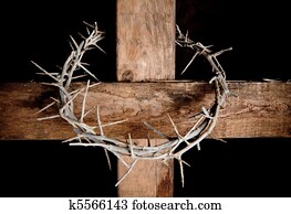 Cross and crown Cross and crown