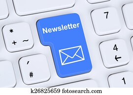 Sending newsletter on internet for business marketing campaign Sending newsletter on internet for business marketing campaign