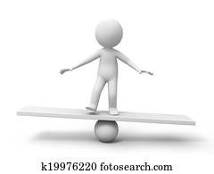 איש, עם, אזן, עלה