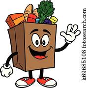 Grocery Bag Waving
