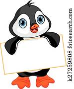 Penguin sign Penguin sign