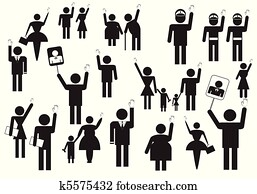 people voting on elections